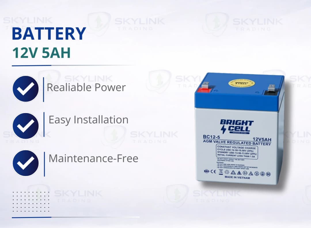 BATTERY 12V 5AH