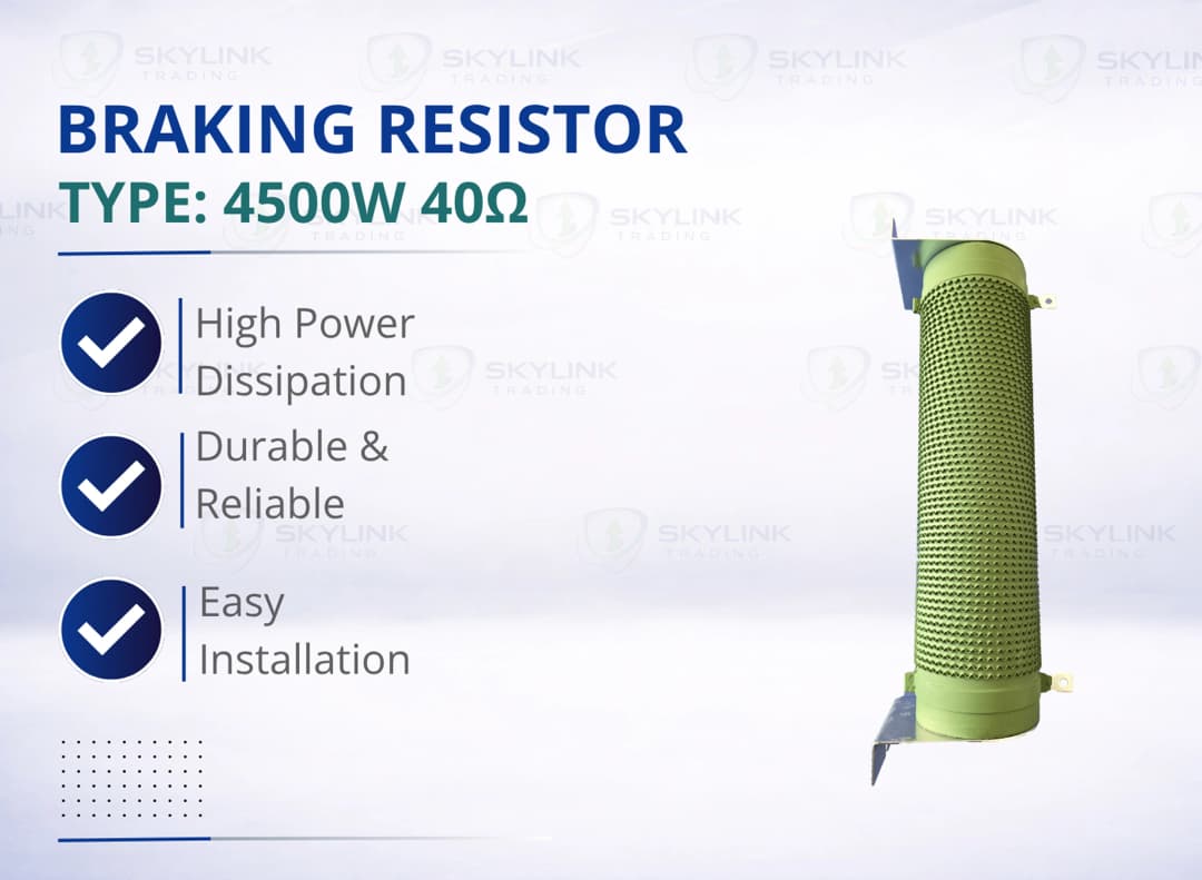 BRAKING RESISTOR - TYPE: 4500W 40Ω