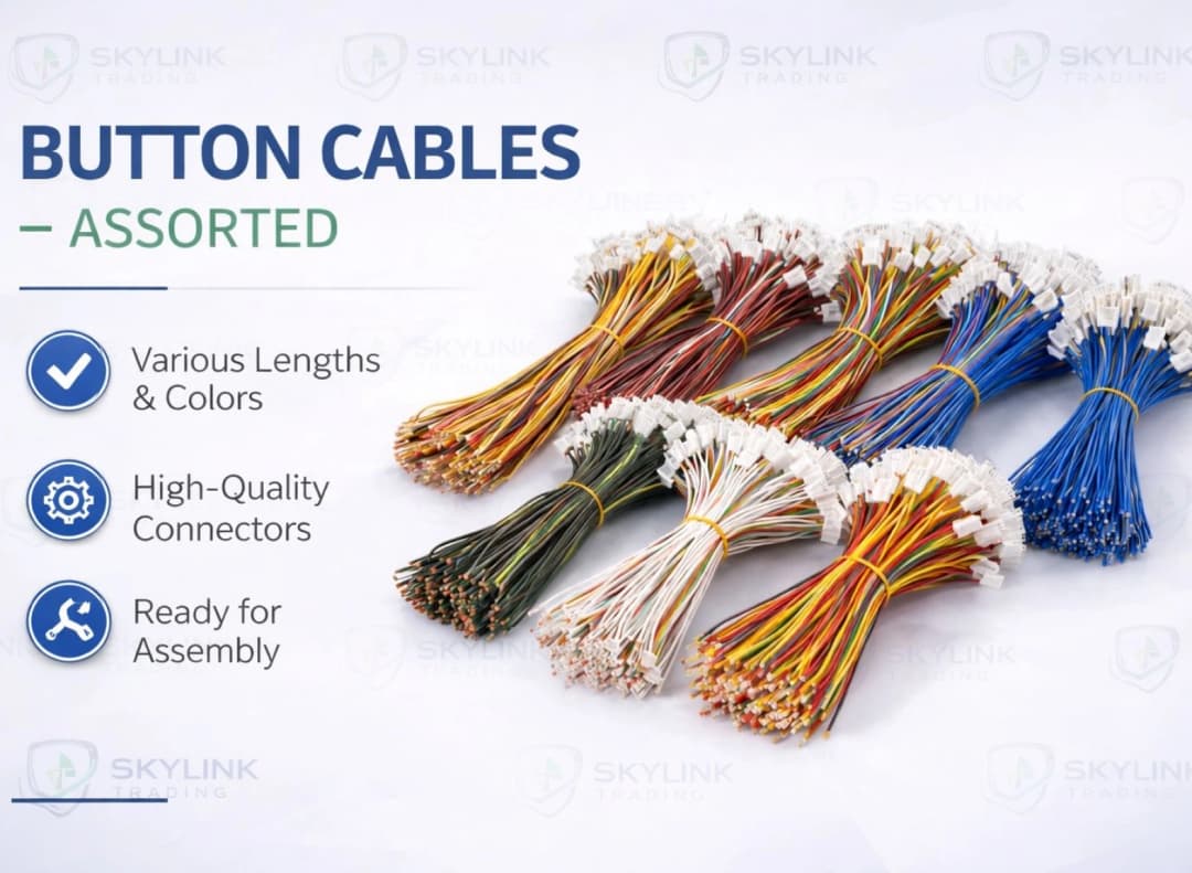 BUTTON CABLES - ASSORTED
