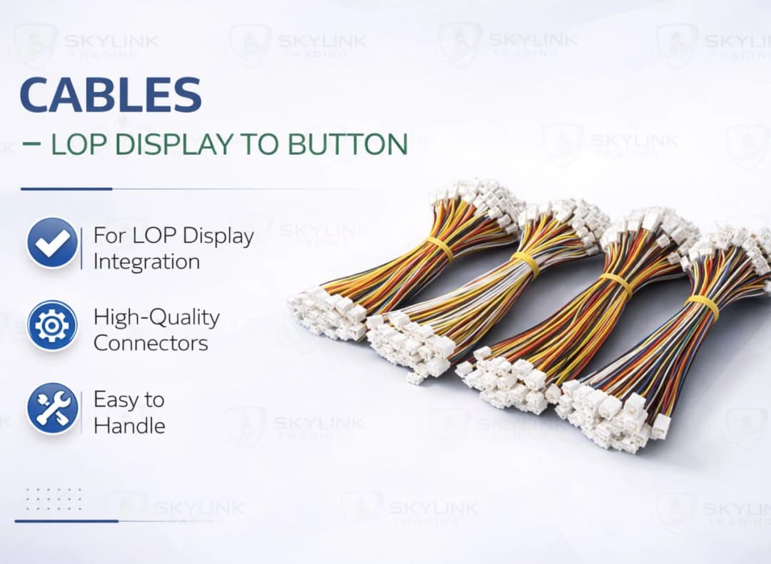 CABLES - LOP DISPLAY TO BUTTON