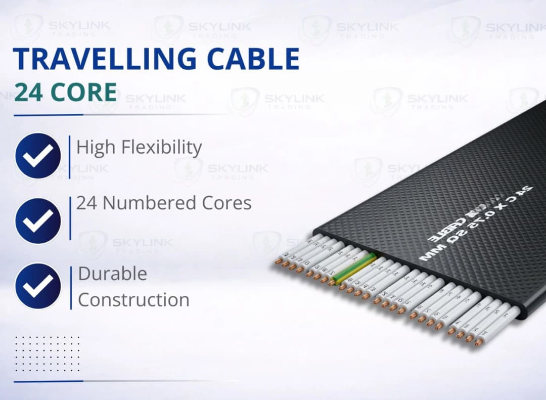TRAVELLING CABLE 24 CORE