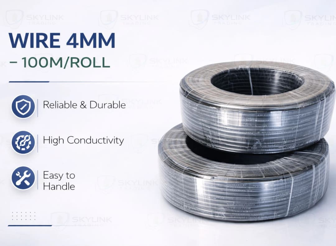 WIRE 4MM - 100M/ROLL