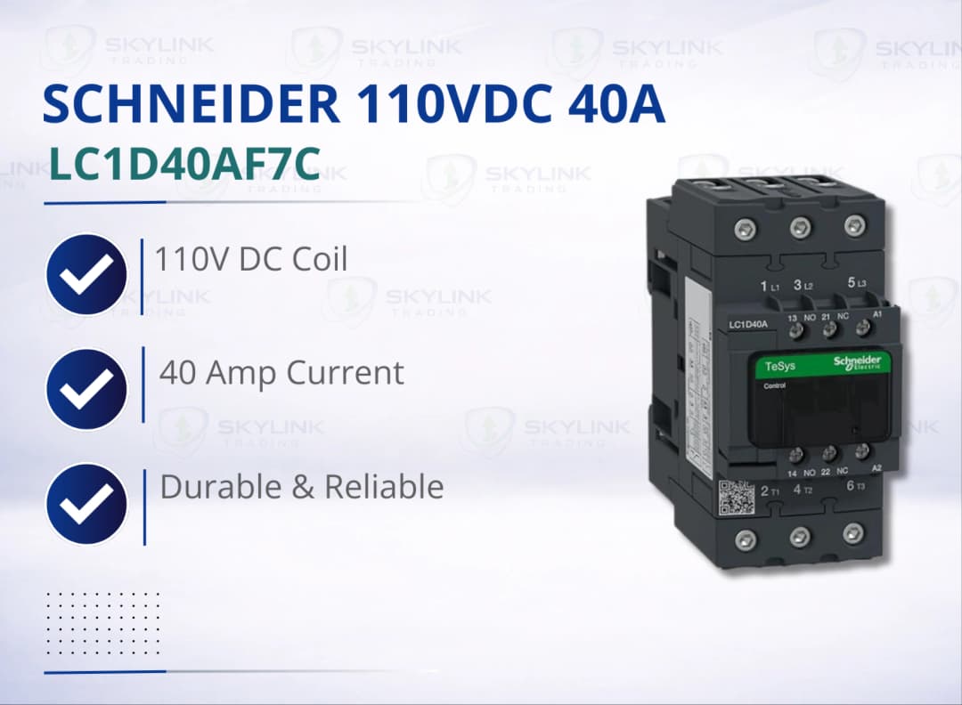 SCHNEIDER 110VDC 40A LC1D40AF7C