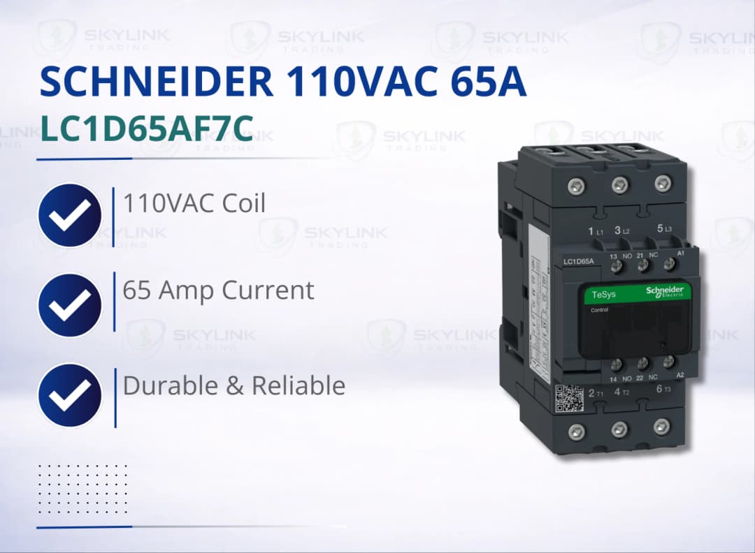SCHNEIDER 110VAC 65A - LC1D65AF7C