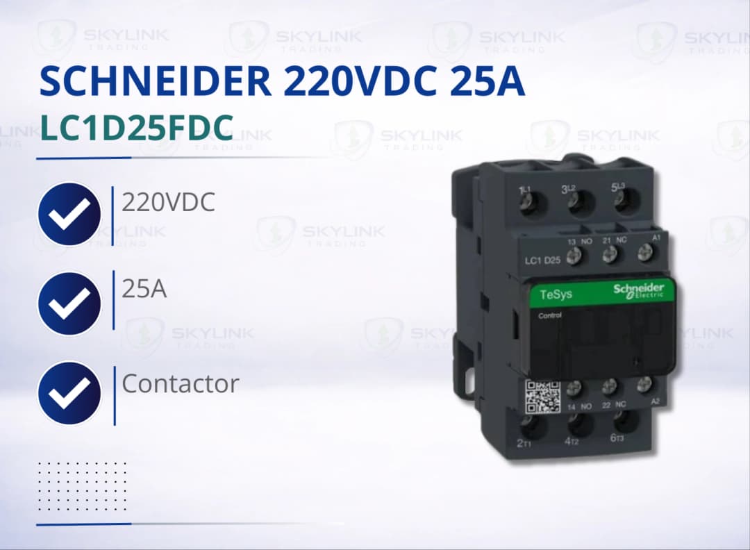 SCHNEIDER 110VDC 25A LC1D25FDC
