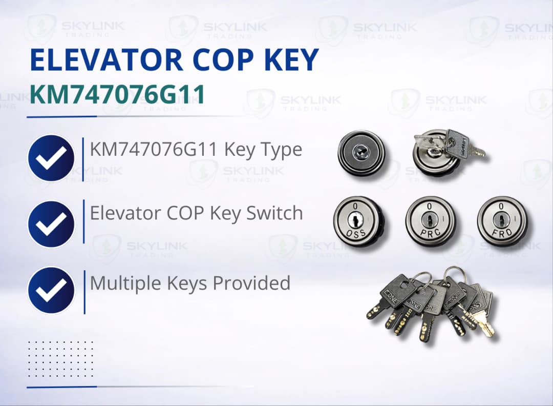 ELEVATOR COP KEY KM747076G11