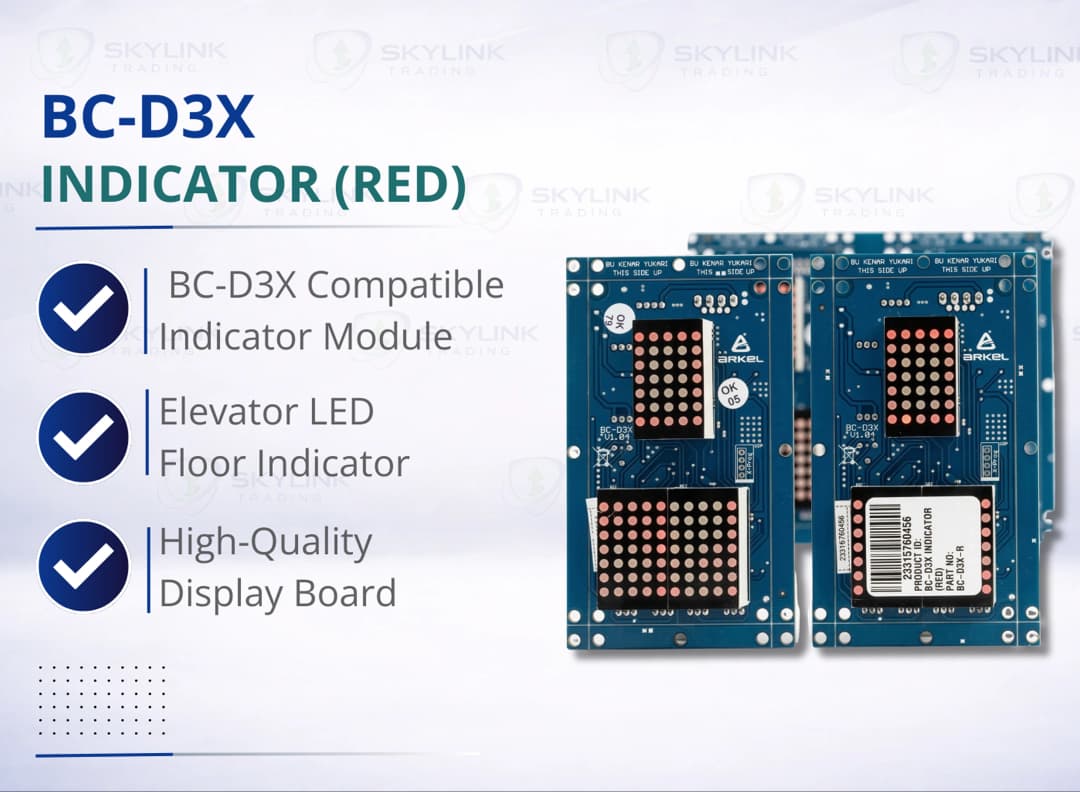 BC-D3X INDICATOR (RED)