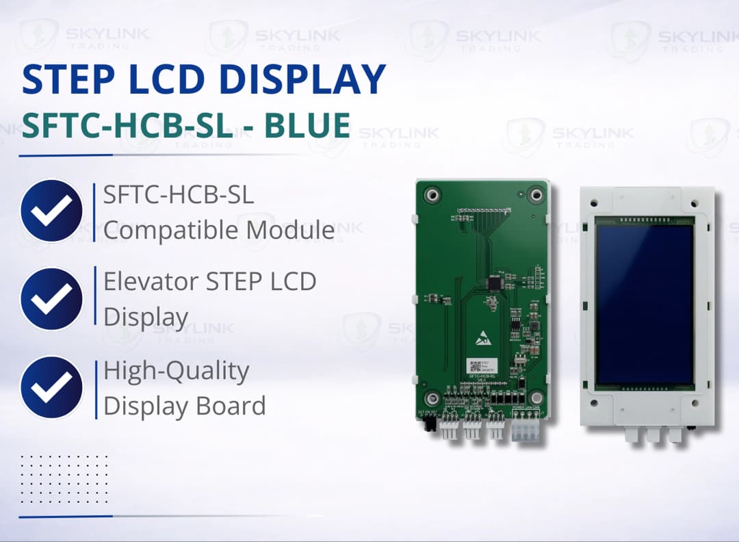STEP LCD DISPLAY: SFTC-HCB-SL - BLUE
