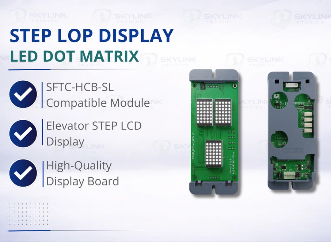 STEP LOP DISPLAY - LED DOT MATRIX