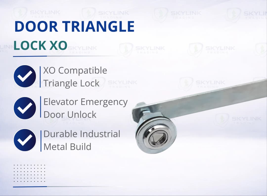 DOOR TRIANGLE LOCK XO