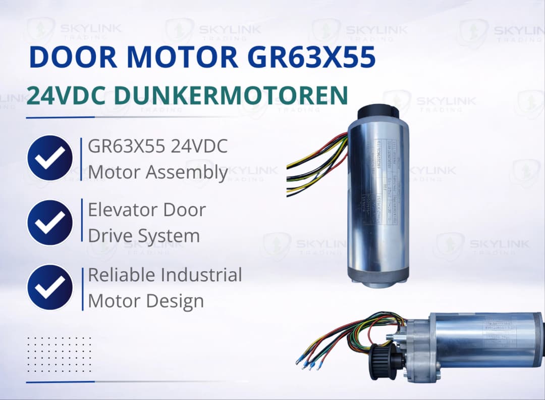 DOOR MOTOR GR63X55 24VDC DUNKERMOTOREN