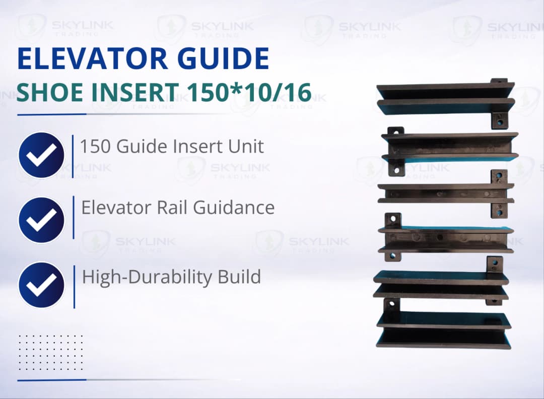 ELEVATOR GUIDE SHOE INSERT 150*10/16