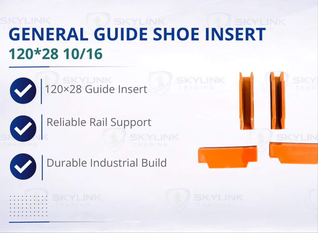 GENERAL GUIDE SHOE INSERT: 120*28 10/16