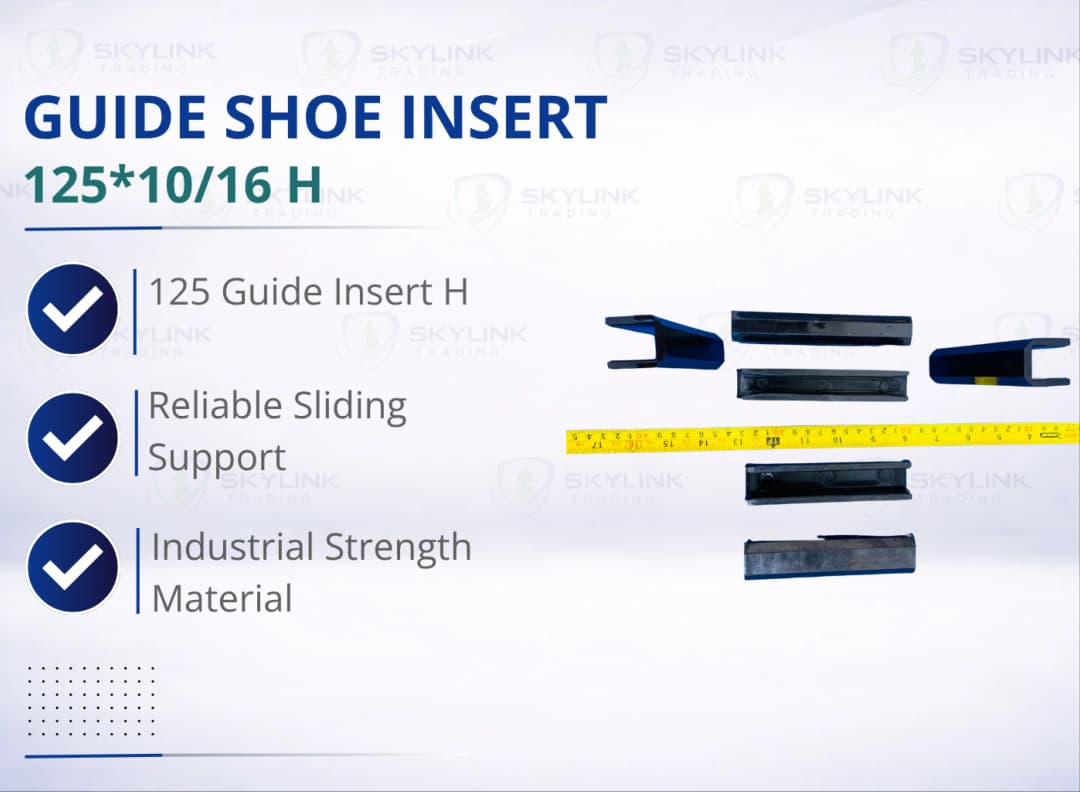 GUIDE SHOE INSERT: 125*10/16 H
