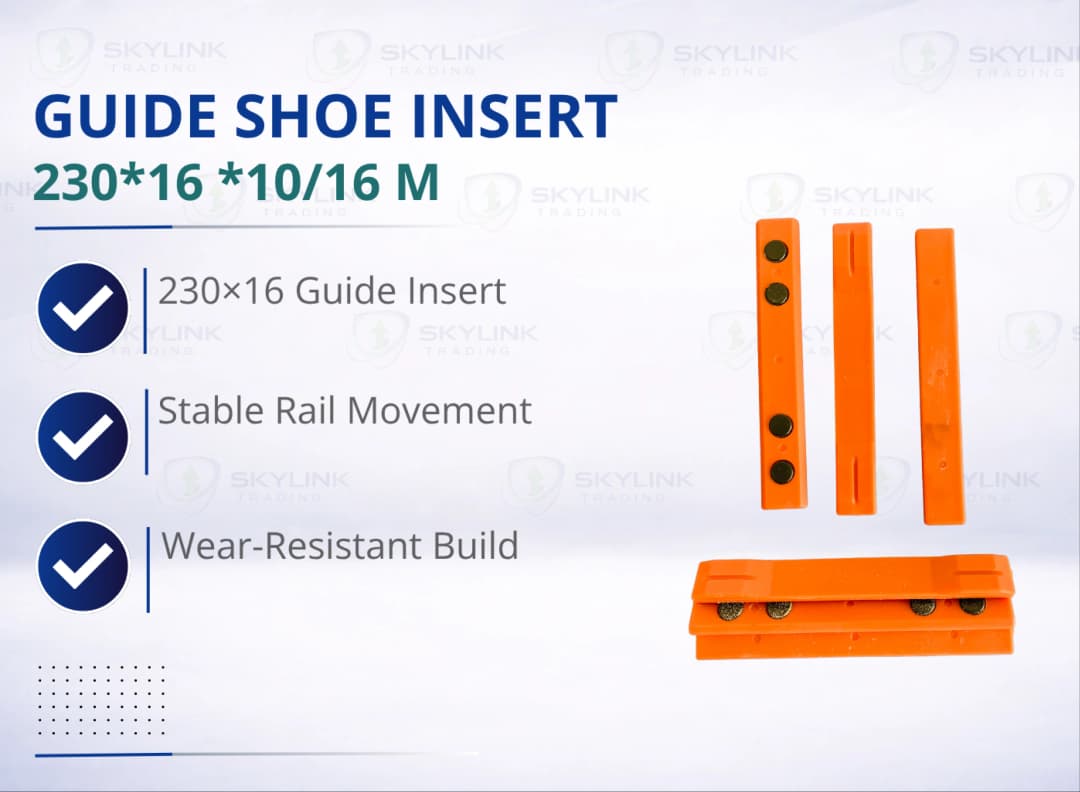 GUIDE SHOE INSERT: 230*16 10/16 M
