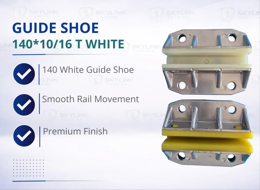 GUIDE SHOE: 140*10/16 T WHITE