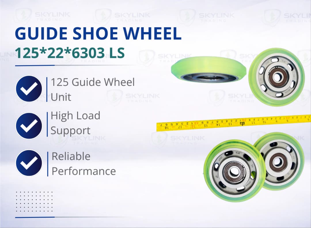 GUIDE SHOE WHEEL: 125*22*6303 LS