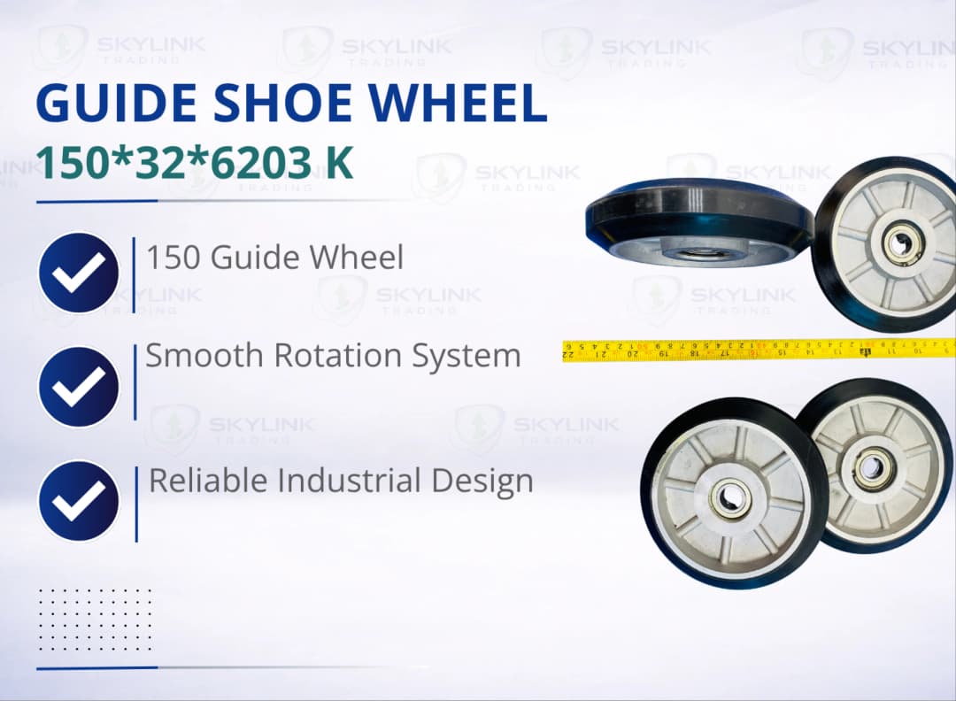GUIDE SHOE WHEEL: 150*32*6203 K