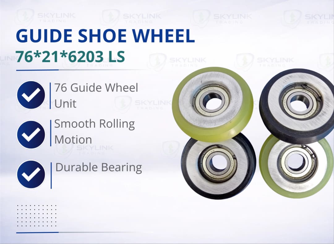GUIDE SHOE WHEEL: 76*21*6203 LS