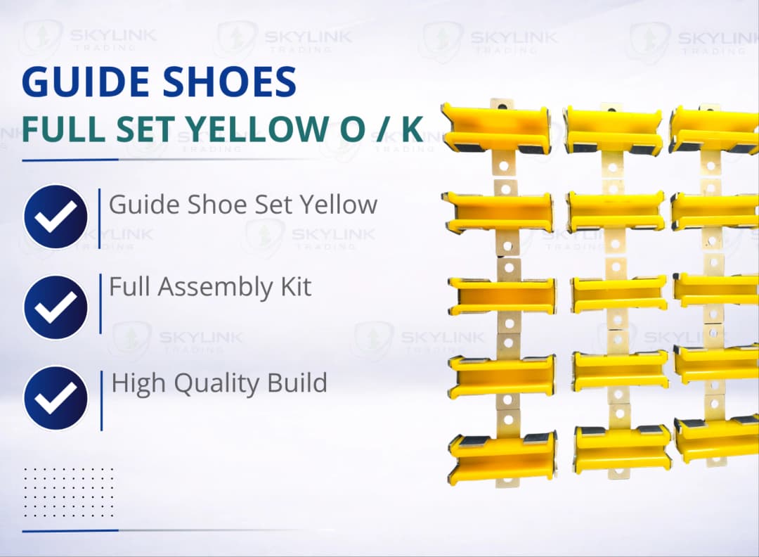 GUIDE SHOES: FULL SET YELLOW O / K