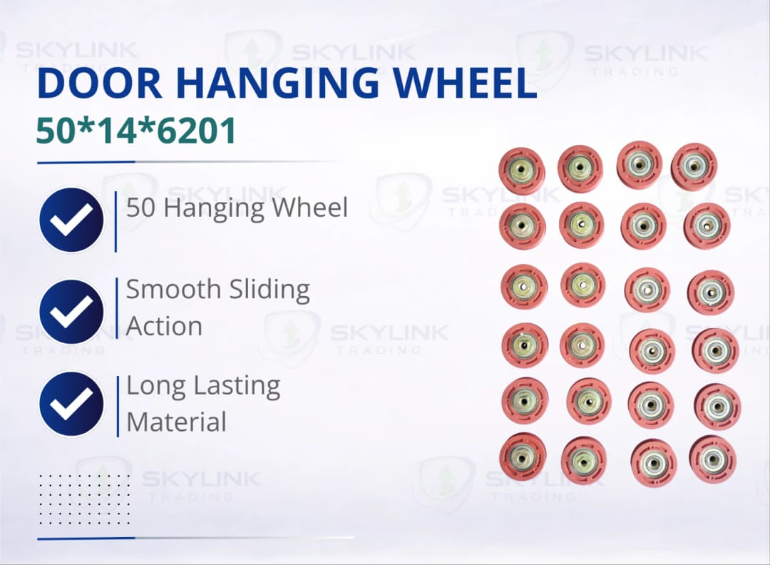 DOOR HANGING WHEEL: 50*14*6201