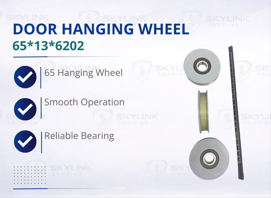 DOOR HANGING WHEEL: 65*13*6202