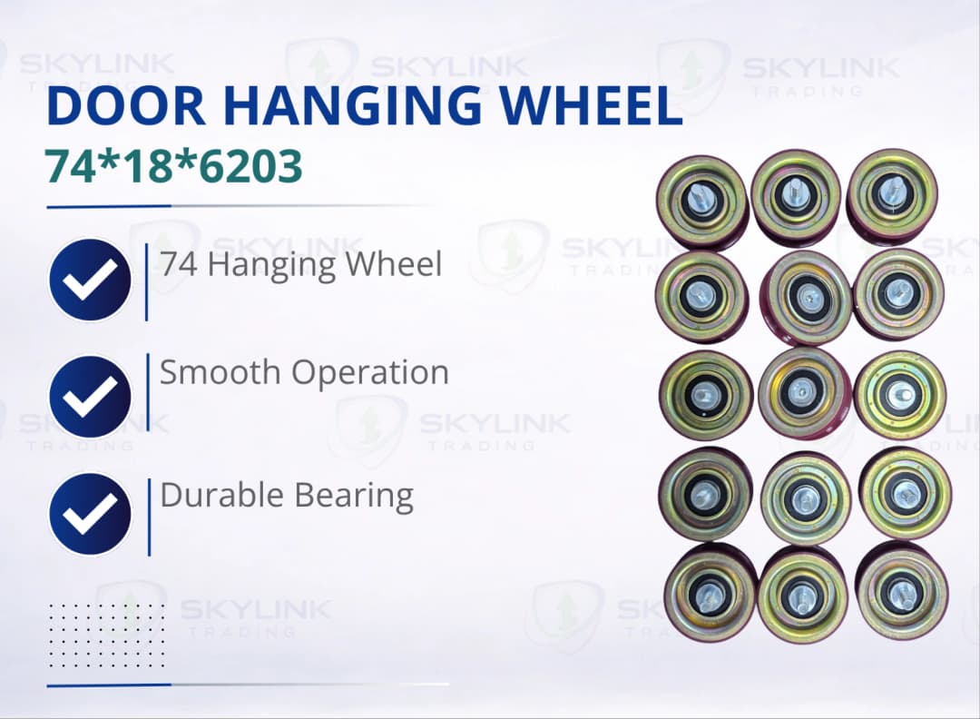 DOOR HANGING WHEEL: 74*18*6203