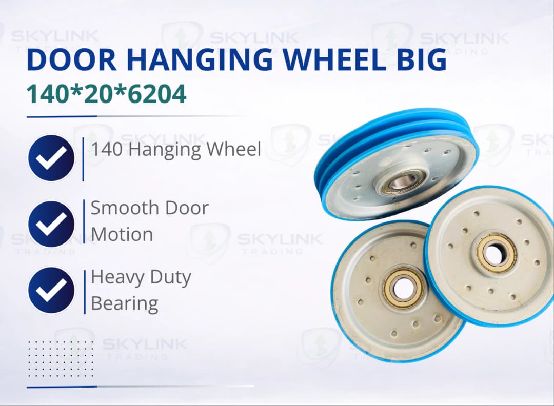 DOOR HANGING WHEEL BIG: 140*20*6204