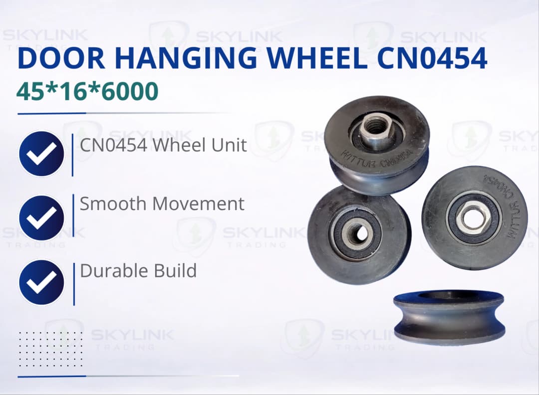 DOOR HANGING WHEEL CN0454: 45*16*6000