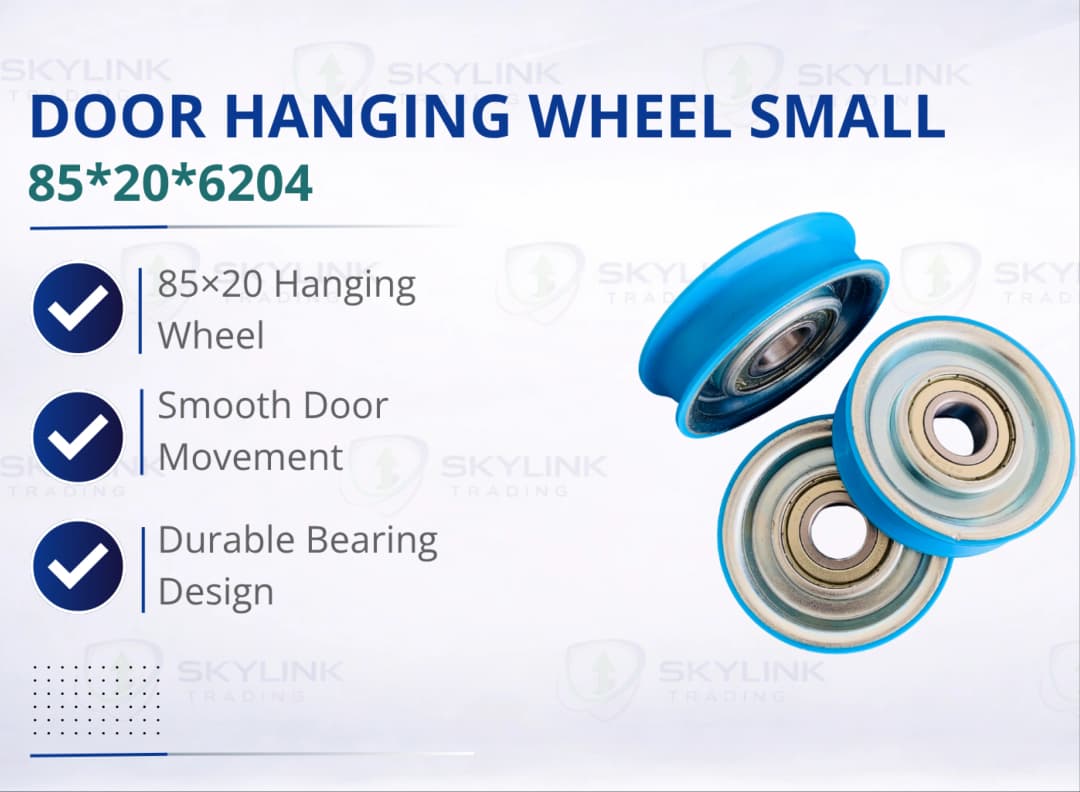 DOOR HANGING WHEEL SMALL: 85*20*6204