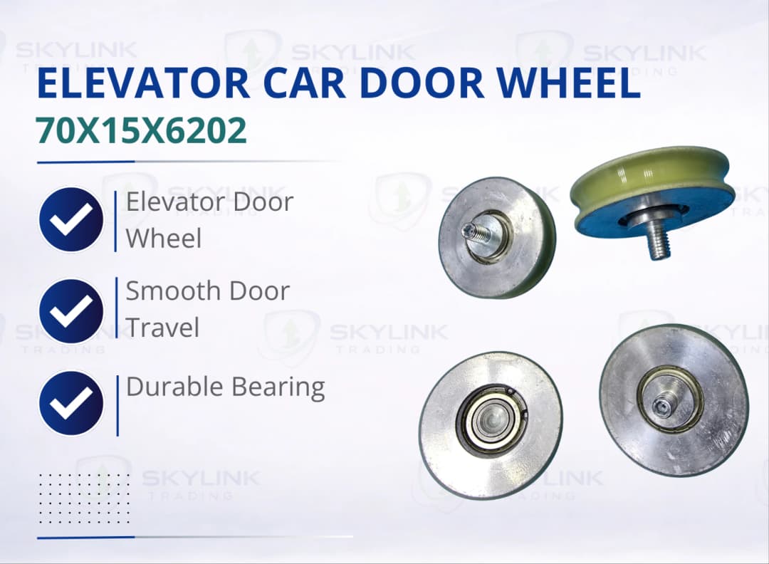 ELEVATOR CAR DOOR WHEEL 70X15X6202