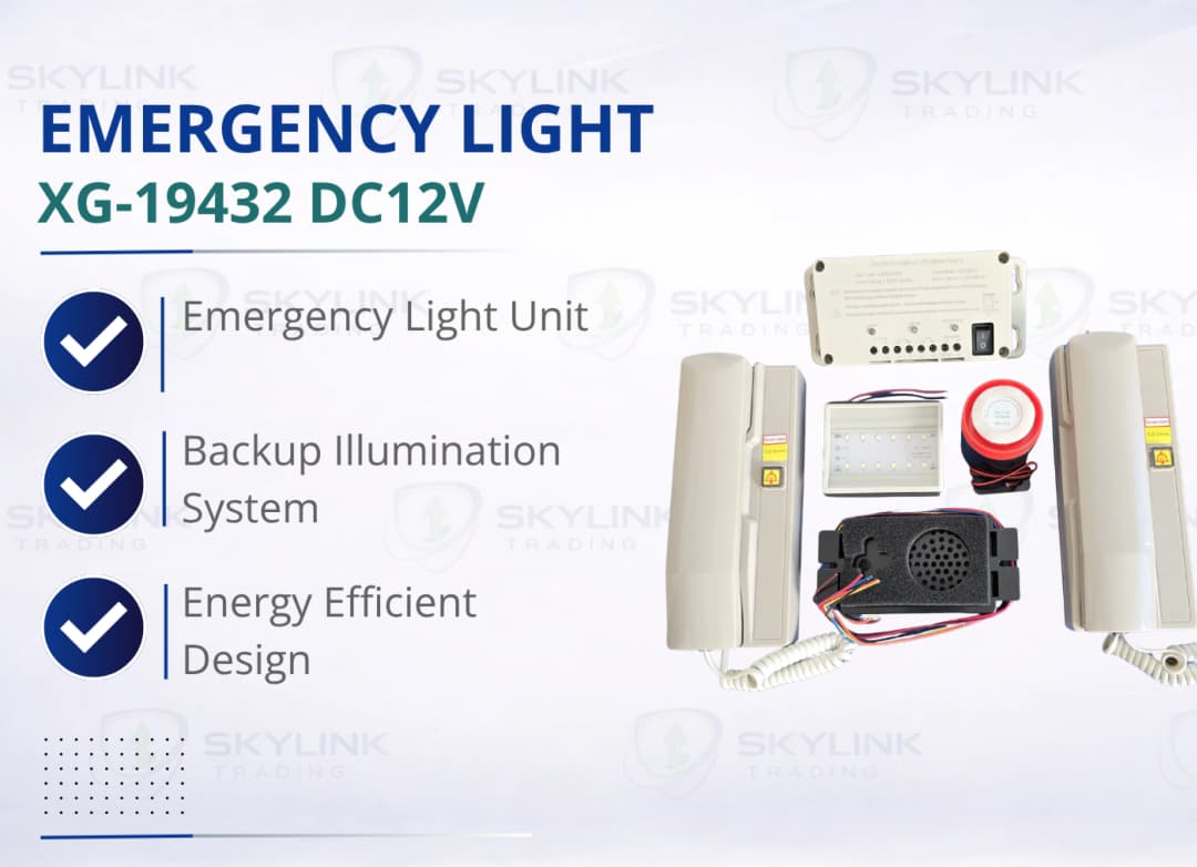 EMERGENCY LIGHT: XG-19432 DC12V