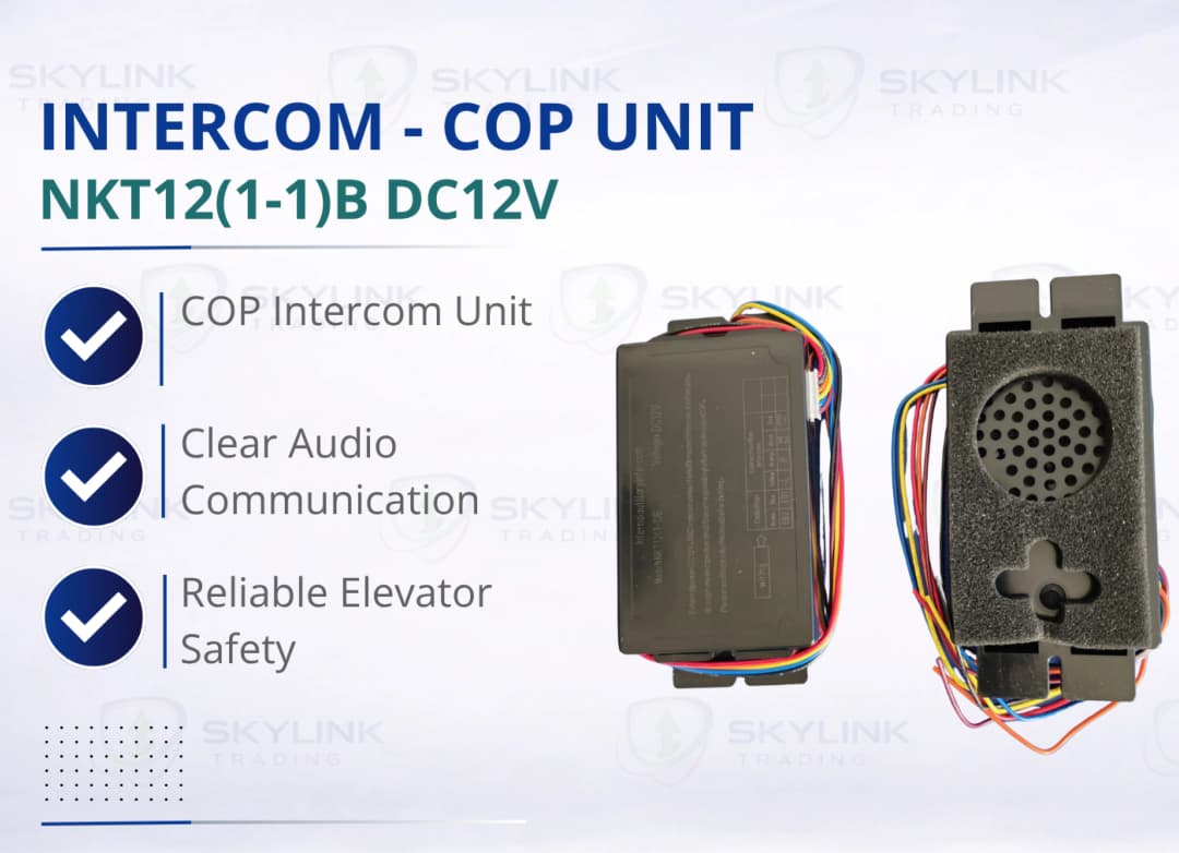 INTERCOM - COP UNIT: NKT12(1-1) B DC12V