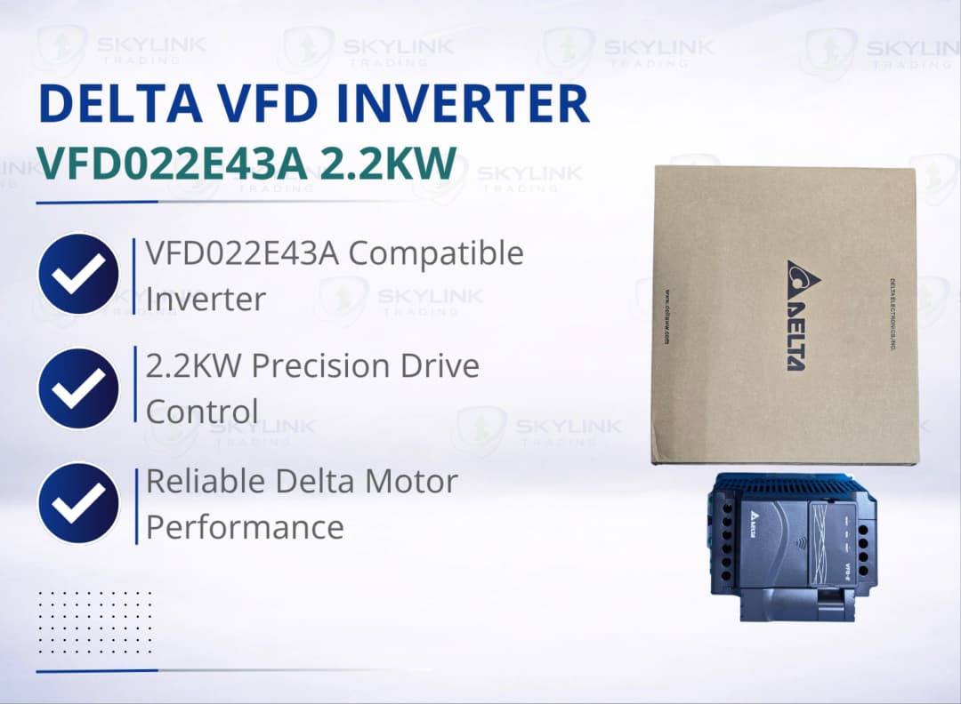 DELTA VFD INVERTER VFD022E43A 2.2KW