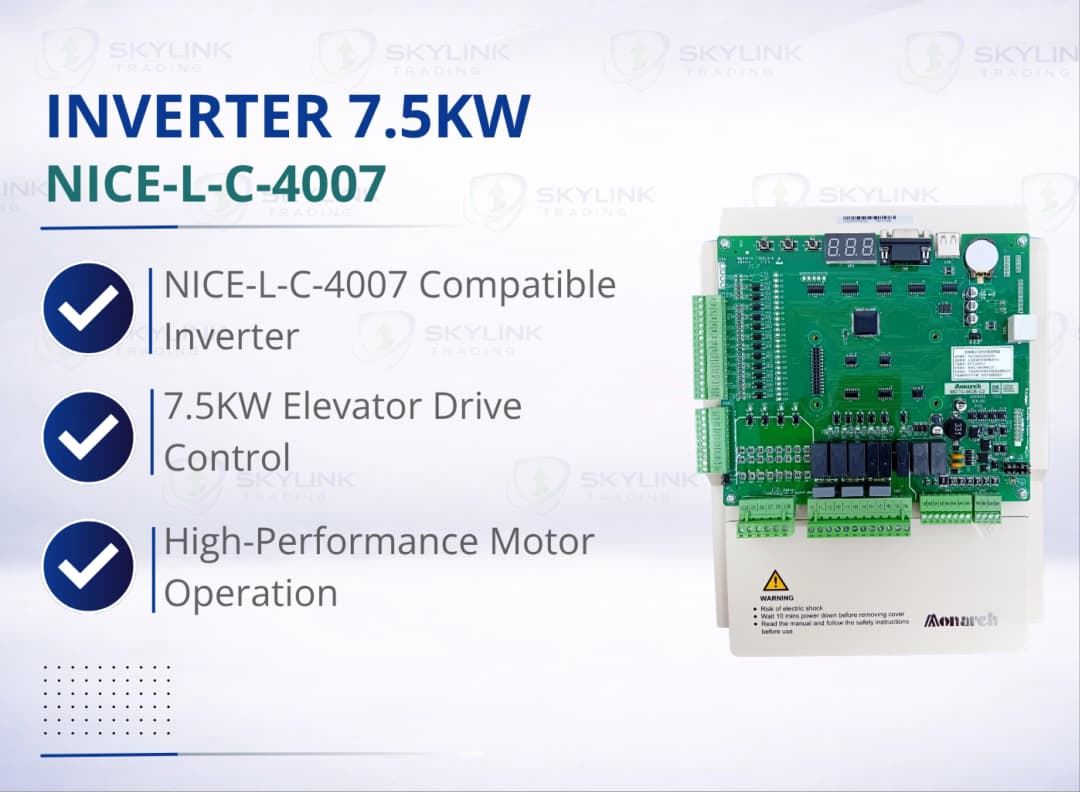 INVERTER 7.5KW: NICE-LC-4007