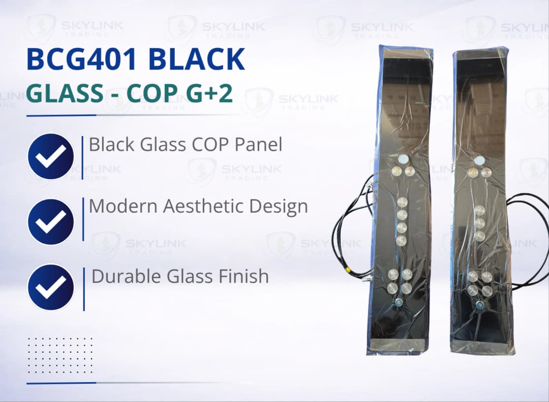 BCG401 BLACK GLASS - COP G+2