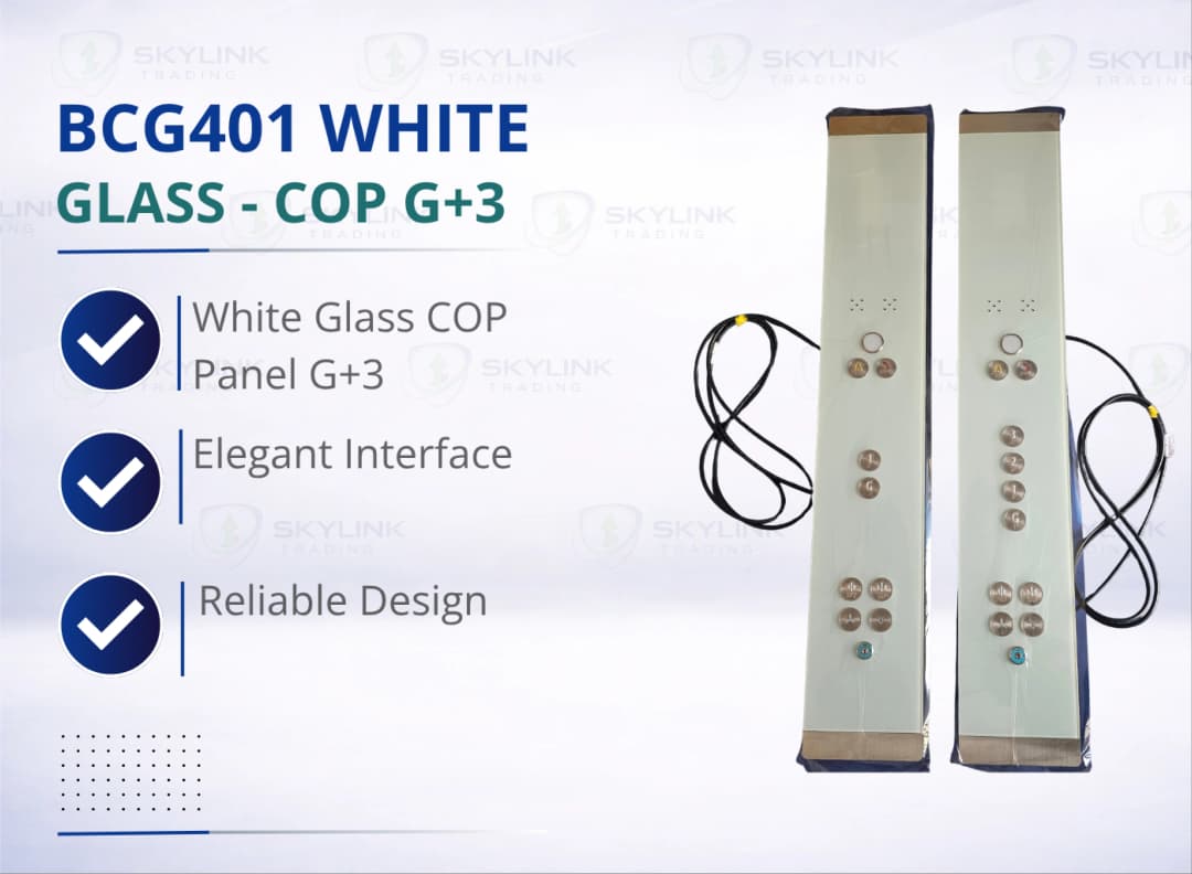 BCG401 WHITE GLASS - COP G+3