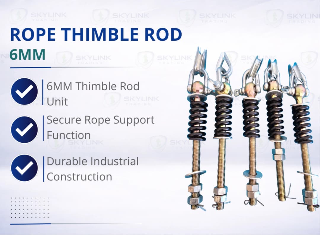 ROPE THIMBLE ROD - 6MM