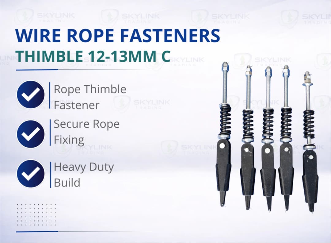 WIRE ROPE FASTENERS - THIMBLE 12-13MM C