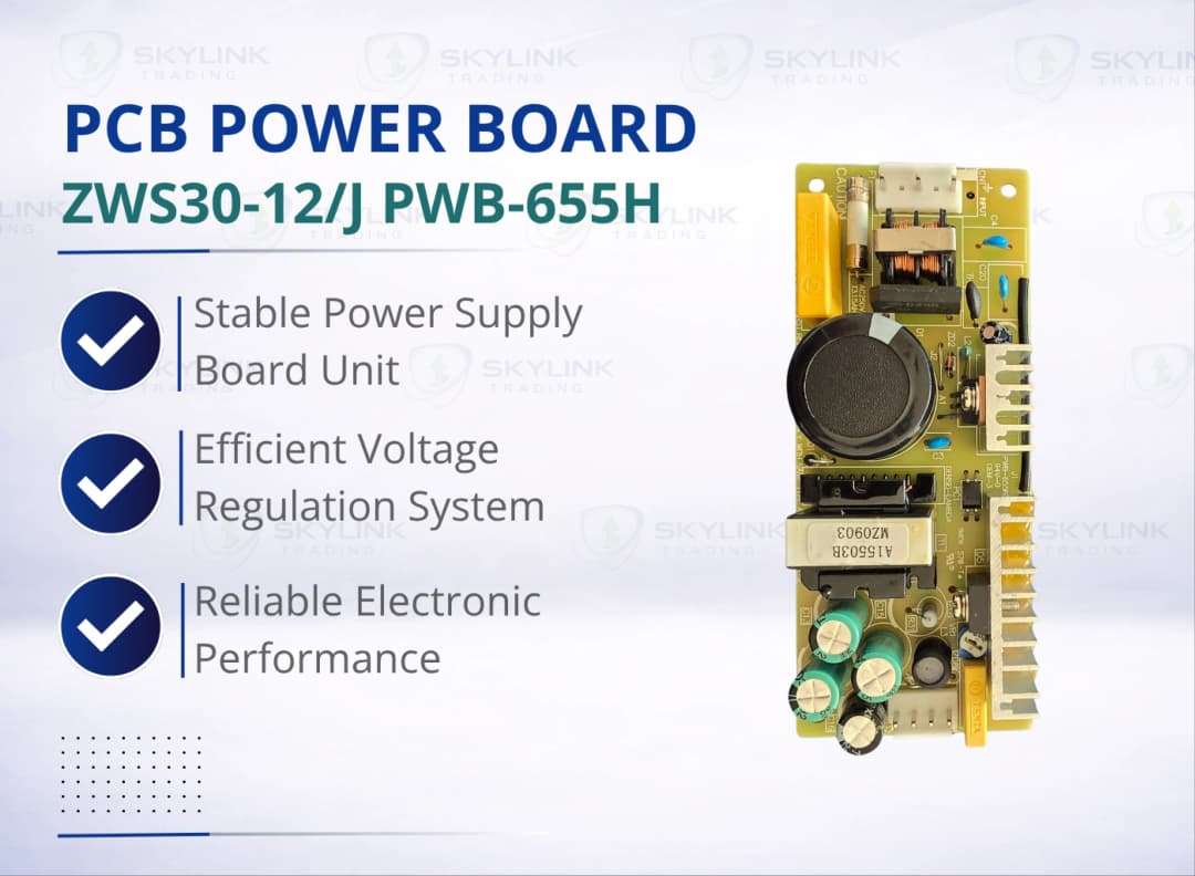 PCB POWER BOARD: ZWS30-12/J PWB-655H