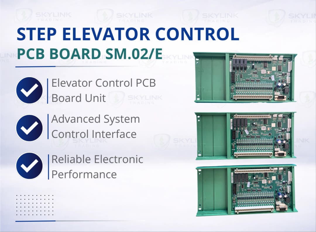 STEP ELEVATOR CONTROL PCB BOARD SM.02/E