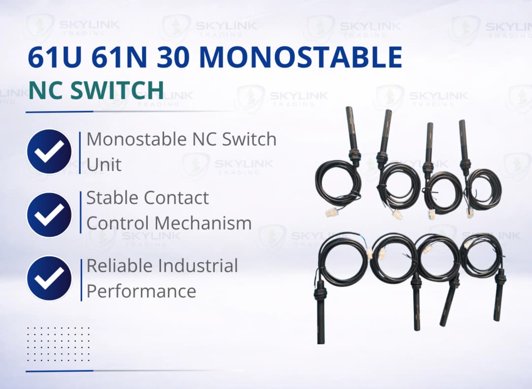 61U 61N 30 MONOSTABLE - NC SWITCH